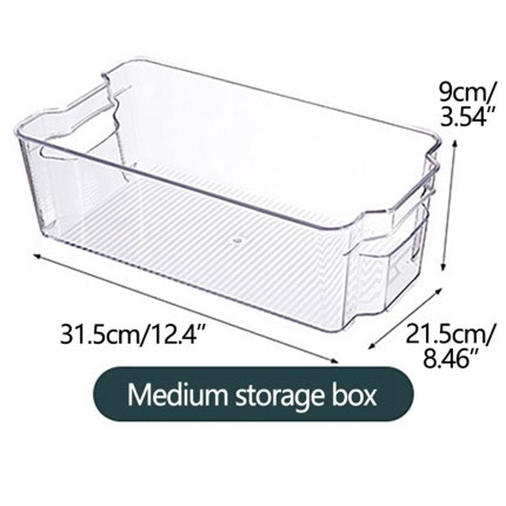 Refrigerator Organizer Drawers – Pull-Out Storage Bins for Fridge