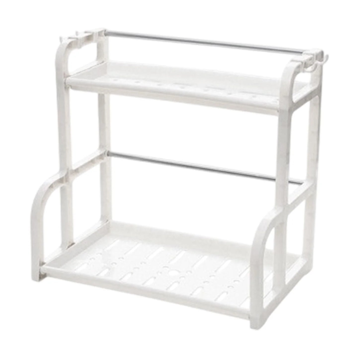 Spice Rack Organizer for Cabinet or Countertop – Space Saving Kitchen Storage