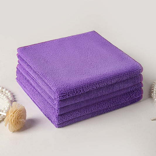 Microfiber Cleaning Cloths (5-Pack) – Multi-Purpose Kitchen & Household Towels